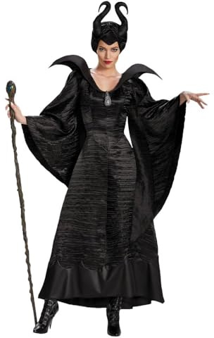 shoperama Damen-Kostüm Maleficent Schwarz Böse Fee Stiefmutter Königin