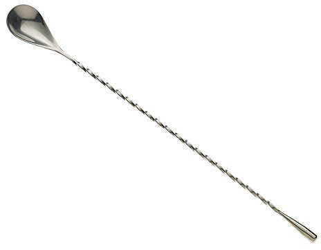 Barfly Barlöffel in Tropfenform, Ende 30 cm, Edelstahl