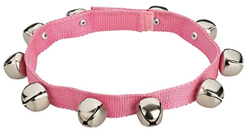 Kleenes Traumhandel Schellenband mit 10 Glöckchen - Rosa, 58 cm