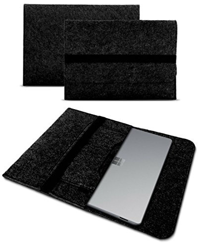 Schutzhülle kompatibel für Microsoft Surface Book 3 13.5 Zoll Laptop Tasche aus Filz mit Innentaschen Sleeve Hülle Tasche Cover Notebook Case