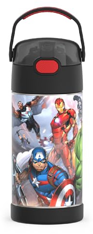 Thermos Funtainer 12 Ounce Insulated Kids Bottle - Avengers