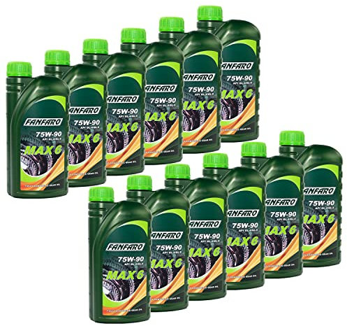Getriebeöl Getriebe Öl FANFARO MAX 6 75W-90 GL-5 12 X 1 Liter