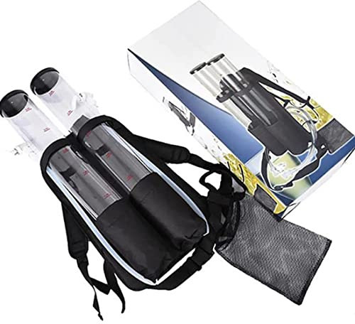 Mochila para máquina de cerveza, 2 barriles separados de bebidas mixtas de 3L, dispensador de presión manual para bebidas, decantador de cerveza para artículos de viaje, para barra de fiesta de picnic