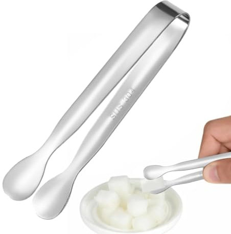 Pince à bonbons | Pince à sucre en acier inoxydable – Pince de service portable, pince pour servir des aliments, des glaçons, des fruits