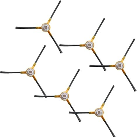 EJPPDHCO Seitenbürsten-Set for Staubsauger, Ersatzbürsten-Teile, Reinigungswerkzeuge, Zubehör for S15 Roboter-Staubsauger, Kehrmaschine