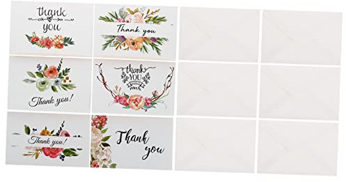 SEWACC Dankesgrußkarten-set Mit Umschlägen 3er-pack Thanksgiving Für Familie Und Freunde Dekorative Notizkarten