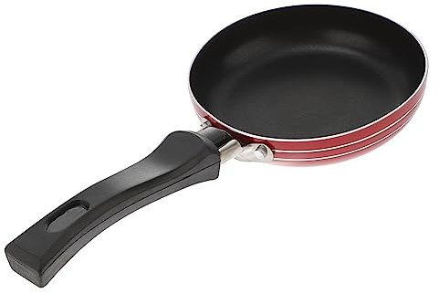 Cabilock Sartén Antiadherente Mini 12 Cm, Práctica De Superficie Lisa, Construcción Ligera, Para Tortilla y Filetes, Cocina Doméstica y Restaurante, Color Aleatorio