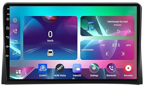 Android bilstereo 9-tums pekskärm för VW Multivan T5 2003-2015 plug and play dubbel-DIN GPS-navigering multimedia rattkontroll,4 Core Wifi 2G+32G