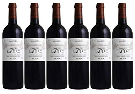 MADAME DE LAUJAC - 6 bouteilles - Grand Vin Rouge de Bordeaux Médoc - AOP Médoc -