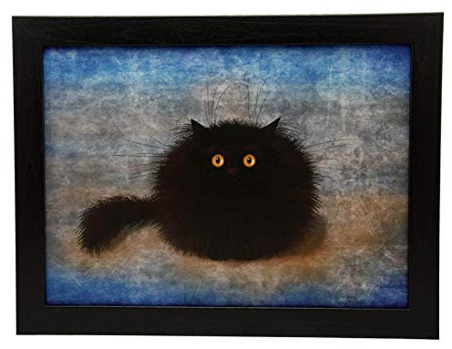 Oreo Plateau à genoux rembourré pour ordinateur portable avec coussin Cadre en bois fait à la main