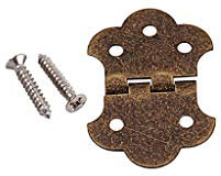 Alnicov Cigar Box Gitarre Messing Scharnier Saitenhalter für 3 saitige Cigar Box Gitarre Ersatzteil