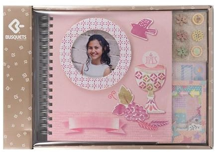 Busquets Album Scrapbook Comunion Niña caliz Paspartu