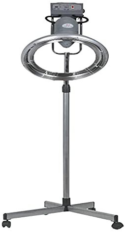PostQuam - Infrarotlampe Wärmelampe mit Standfuß | Rotlichtlampe Wärmelampe