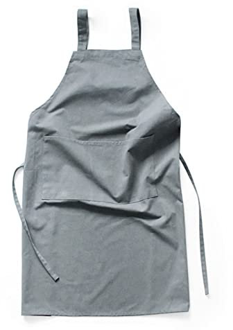 BATTTX Arbeitsschürze Herren, Robuste Werkzeug Schürze for Männer, Arbeitsschürze Mit Werkzeugtaschen for Küche, Garten, Keramik, Werkstatt, Garage (Color : Gray, Size : XL)