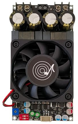 ZK-3002 Scheda Amplificatore Digitale,300W+300W Puro Livello Posteriore TPA3255 Modulo Audio Stereo Bridge Mono per Dispositivo per Auto Festival Musicale Sistema di Sicurezza per Feste