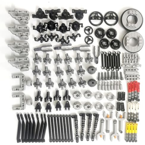UpGLeuch Pneumatik Set mit Pneumatic Cylinders für Major Technik Modellbausatz, Klemmbausteine Technik Ersatzteile