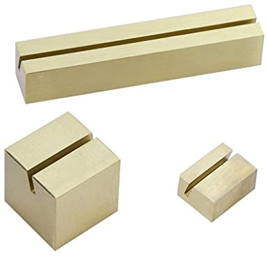 VEXDOSLE Visitenkartenhalter, Messing-Etiketten-Clip, Tischkartenhalter, Foto-Clip, Notizen, Nachrichtenclip, Preissitz, Visitenkarten-Basis, Kartenständer, Visitenkartenregal, C, Einheitsgröße