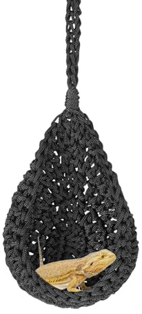 pilyero Amaca per Rettili, Reptile Hammock, Reptile Tank Accessories, per Altalene E Nidi per Serpenti, Lucertole, Criceti, Scoiattoli, Pappagalli, Facile da Pulire per Animali Domestici E Rettili