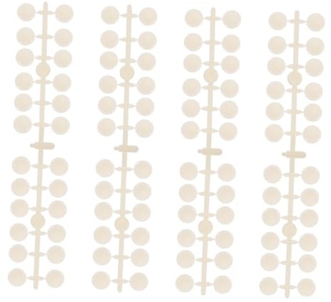 BESTYASH 4ensembles Nuancier Pour Ongles Planche De Couleurs Pour Manucure Planche Échantillons Pour Nail Art Carte De Couleurs Base Blanche Transparente