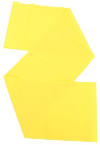 MAGICLULU Bandes de Résistance Élastiques pour Fitness en TPE Jaune, Endurance Forte, Sécurité pour Yoga et Exercices, pour Séances de Musculation et Pilates