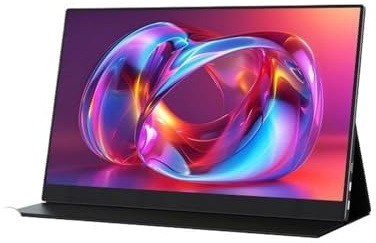 Lijiaxiuyc-101 Écran Tactile Portable 15,6 Pouces Full HD 1080p HDR10, écran étendu Écran Portable Télétravail