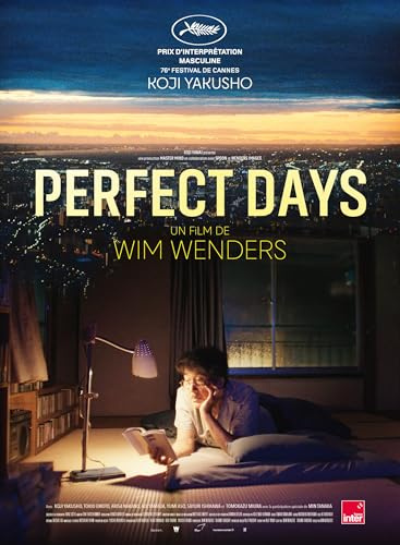 PERFECT DAYS - Poster cinematografico originale piccolo formato (53x40 cm ROLE) film 2023 Wim Wenders
