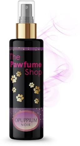 The Pawfume Shop - Opuppium Noir - Female Dog Perfume Spray - Suitable for All Breeds & Sizes - For Fresh Scent & Odour Control - Gentle on Skin & Long-Lasting Fragrance - 100ml