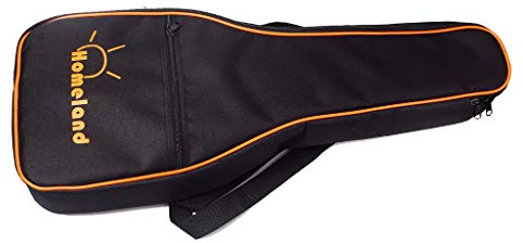 Alnicov Ukulele-Gigbag, 600D, bis zu 61 cm, wasserabweisendes Design, Tenor-Ukulele-Tasche, Schwarz