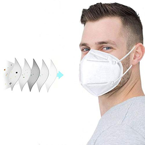 NEWMARK 10 Pack Dr.Family 5 Ply Protective Face ᴍᴀsᴋ 99.6@0.3 microns Filtration Against Air Particles - SHIPS FROM USA