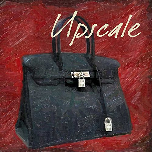 Leinwandrahmen, mit amerikanischer Box, gehobene Tasche, Greene Taylor, modischer quadratischer Kunstdruck, Typografie, Spice Fashion Couture, schwebender Rahmen, 40,6 x 40,6 cm