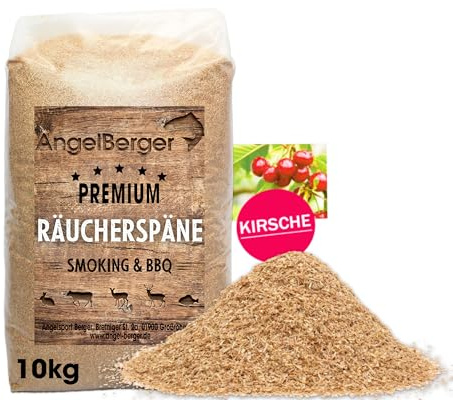 Angel-Berger Räuchermehl Räucherspäne Deluxe 10-15kg Sack Verschiedene Sorten