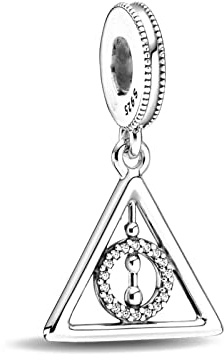 HAEPIAR S925 charme en argent sterling pour le collier bracelet Charm Dangle Armi di morte pour les filles des femmes cadeaux d'anniversaire