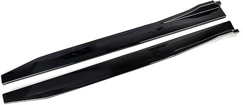KizmiQ Seitenschweller Auto Seite Splitter,Für Audi A1 A3 A4 A5 A6 A7 A8 B6 B7 B8 B9 C6 C7 C8 D3 D4 D5 D6 Verlängerung Rocker Diffusor Flügeldiffusor Universal Seitenrock,120 cm