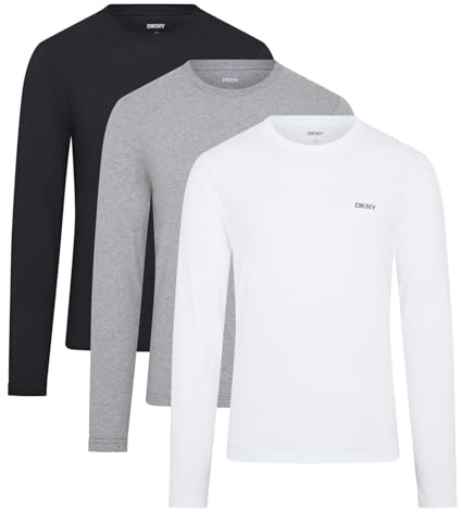 DKNY Men's Warriors Men's T-Shirt (Pack of 3)
