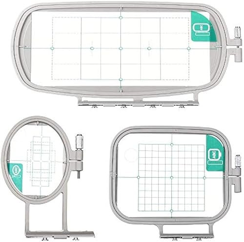 Sew Tech Stickrahmen für Brother SE600 PE550D SE700 PE535 SE400 PE525 PE540D PE500 SE625 SE425 M380D Innovis Babylock Brother Stickmaschinen (3in1 Set)