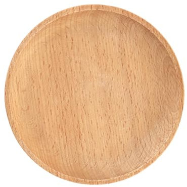 Ciieeo 1pezzi Piatto Dessert Legno Naturale Vassoio Versatile Per Frutta E Snack Accessorio Per Casa Facile Da Pulire