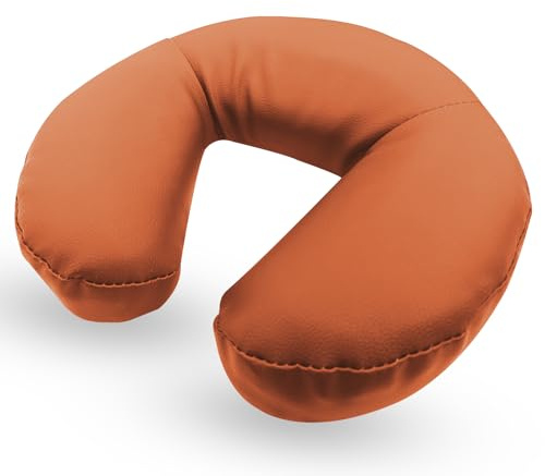 HOINCO Repose Tête Universel Massage Repose - Visage Cou Appuie | Massage Visage Berceau Coussin,Adapté à Massage Chaise Spa Lit. (Couleur du Café)