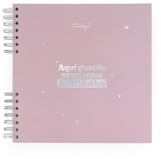 Mr. Wonderful - Álbum de fotos - Aquí guardo momentos inolvidables - Álbum de fotos con temática abierta - Con 64 páginas y 2 hojas de pegatinas