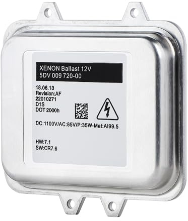 SWAWIS Xenon Steuergerät Scheinwerfer | HID Vorschaltgerät Ballaststeuergerät 12V Kompatibel mit O/pel Astra J Insignia 5DV00972000 13278005 1232335