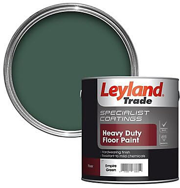 Leyland Trade Heavy Duty Floor Paint - Empire Green 2.5L