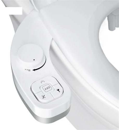 Bidet non elettrico - Doppio ugello autopulente (lavaggio frontale e posteriore) Attacco for sedile del water con bidet ad acqua(3-8 FR ES NL Europe)