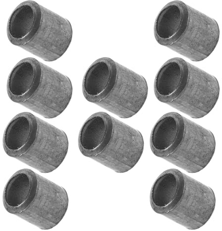 ARTIBETTER Set da 10 Cunei di Ferro Manico in Legno Rotondo, Cuneo di Sicurezza per Abbattimento e Spaccalegna, Utensili Manuali per Lavorazione Legno e Giardinaggio