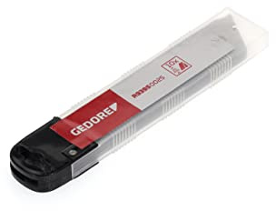 GEDORE red Lames sécables de rechange pour cutter, 10 pièces, Largeur de lame 25 mm, Épaisseur 0,5 mm, R93950025
