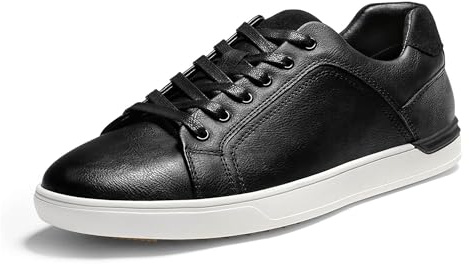 Bruno Marc Men's Casual Trainers Dress Sneakers Skate Shoes,Size 9,Black,SBFS211M
