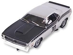 Scalextric - Original Rennauto - Slotauto Maßstab 1:32 (Cuda-Silver)