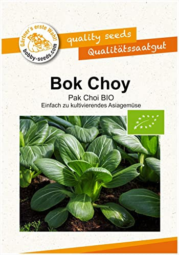 BIO Pak Choi-Samen Bok Choy BIO Pak Choy Portion
