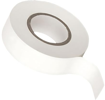 Newlec 33 Meter PVC-Isolierband, 19mm x 33M flammhemmend (Braun, 33 Meter) (Weiß, 33 Metre)