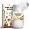 Agar Agar Powder 4oz - Vegan Gelatin Substitute, 100% Pure Agar Thickening Agent for Cooking and Baking, Petri Dishes - Planted-Based Gelatin Stabilizer for Jelly, Candy, Desserts, Vegan Cheese