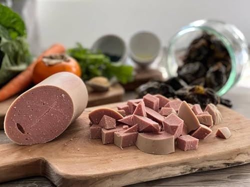 Bonali Salchichas para perros, cordero puro, 600 g, 12 unidades