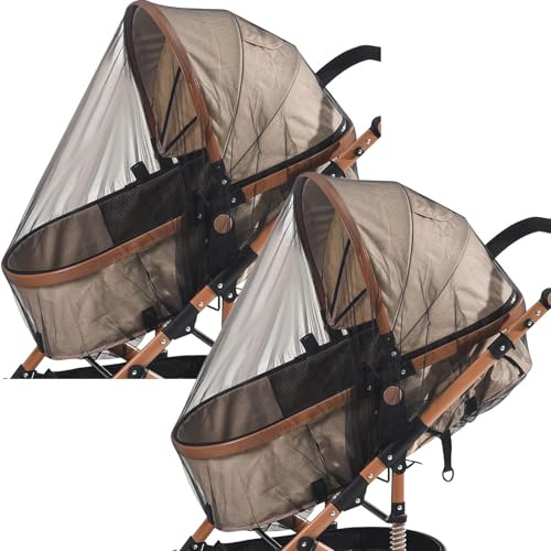 Netzabdeckung für Babywiegen, Gittergewebe, Kinderwagen-Schutz, atmungsaktiv, Reise-Überdachung für Laufstall, Autositz, Balkon, Outdoor, Picknick, Wandern, Rucksackreisen, Schlafsicherheit